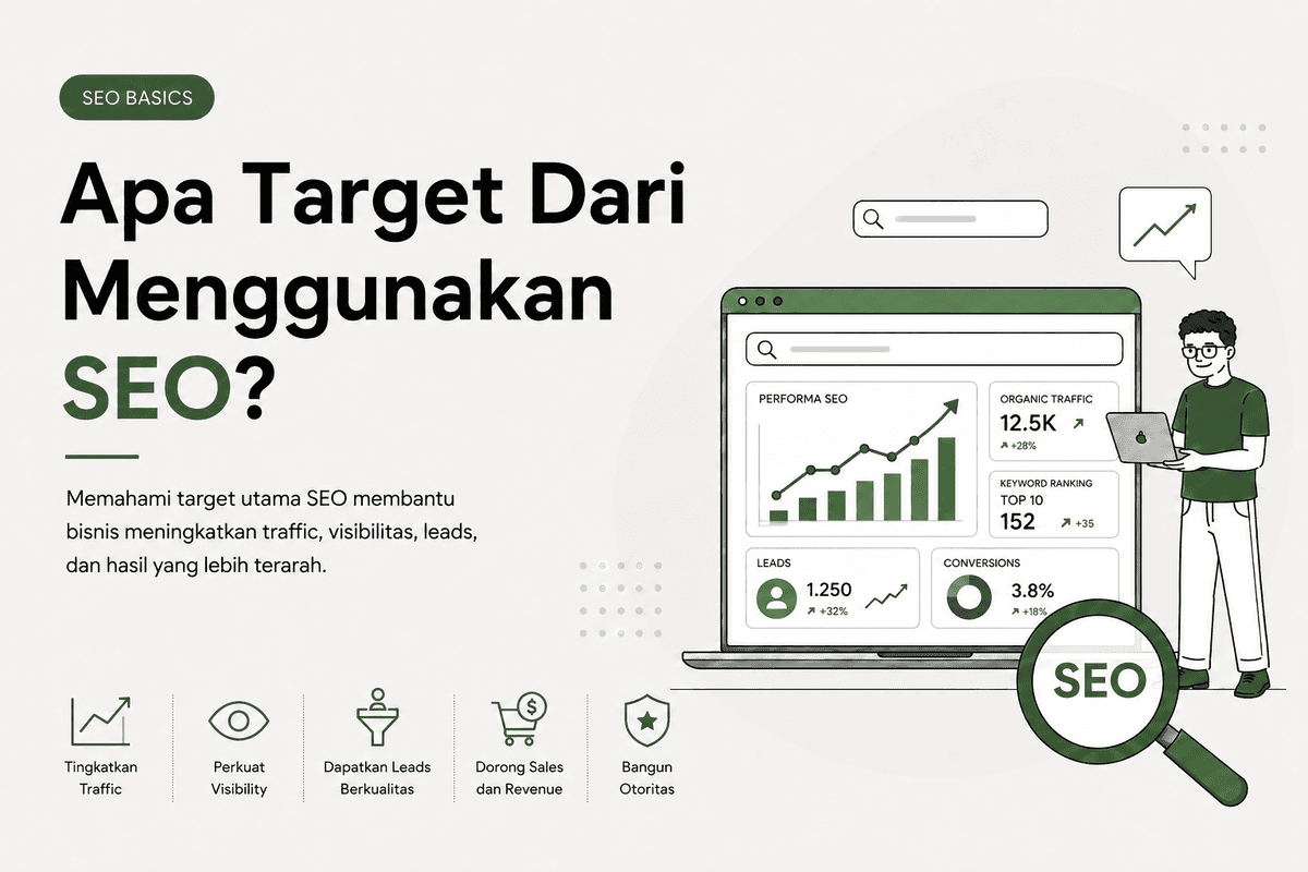 Apa target dari menggunakan SEO