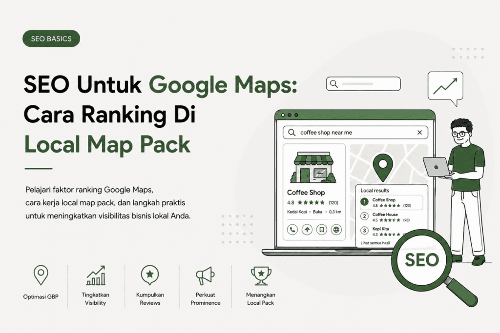 SEO Google Maps: Cara Ranking Local Map Pack